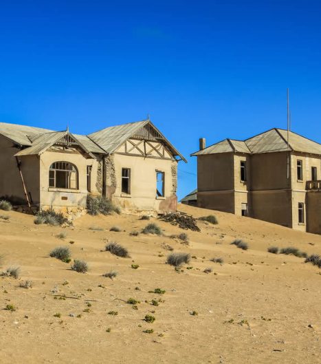 Ein El-Dorado für Photographen - die
"Geisterstadt" Kolmanskop.